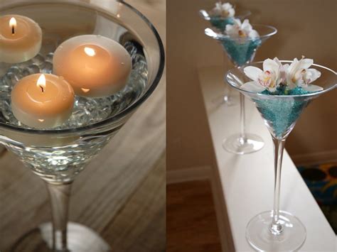 Large Champagne Glass Centerpieces For Weddings