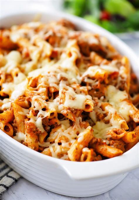 Recipe Baked Penne Pasta Easy Penne Pasta Bake A Delicious Pasta Casserole With Beef Rewitzone