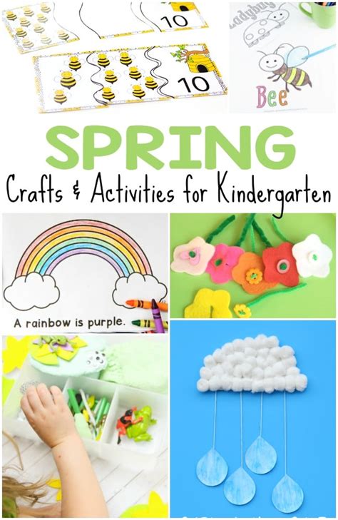 50 Spring Crafts And Activities For Kids
