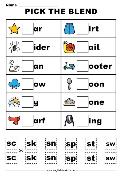 These worksheets feature words with the consonant blend bl. Beginning Consonant Blends and Digraphs Worksheets