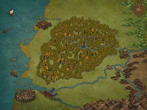 My First Map Based On Bretonnia For A Warhammer Adventure Rdndmaps