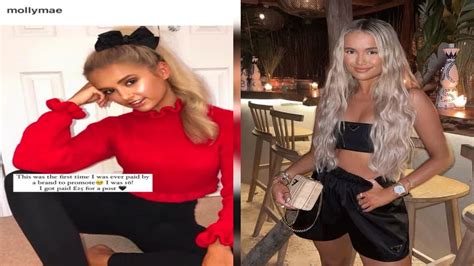 Molly Mae Hague Unrecognisable As She Shares Throwback Snaps Before Love Island Youtube