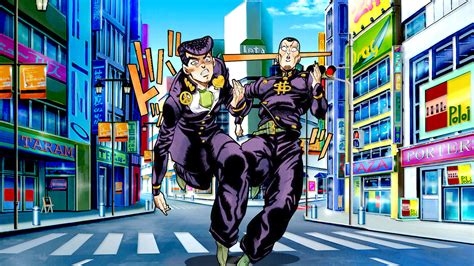 Download Okuyasu Nijimura Josuke Higashikata Anime Jojos Bizarre