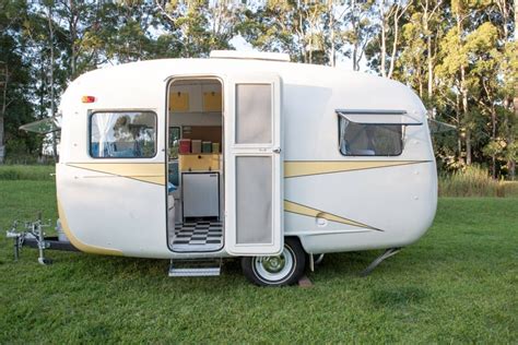 Sunny Stays Vintage Caravan In Seal Rocks Vintage Campers Trailers