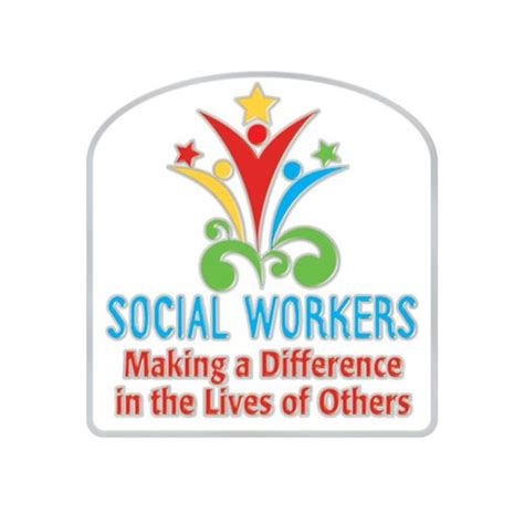 Social Workers Making A Difference In The Lives Of Others Lapel Pin