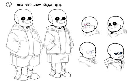 A How To Draw A Sans Tutorial Undertale Amino
