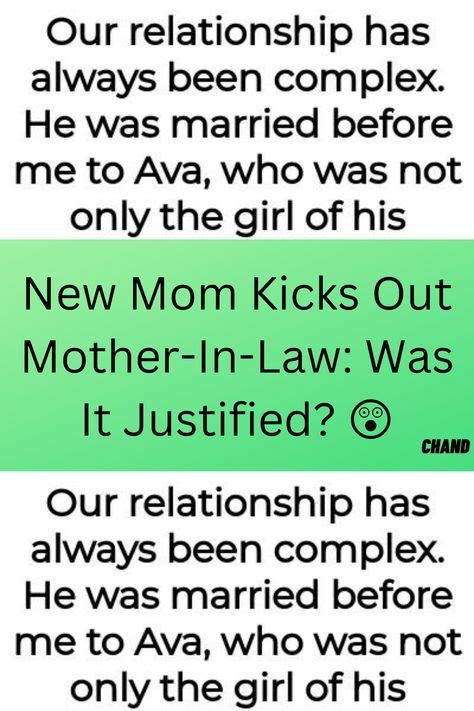 New Mom Kicks Out Mother In Law Was It Justified 😲