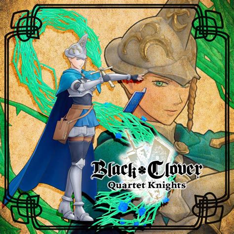 Black Clover Quartet Knights Royal Magic Knight Set Blue