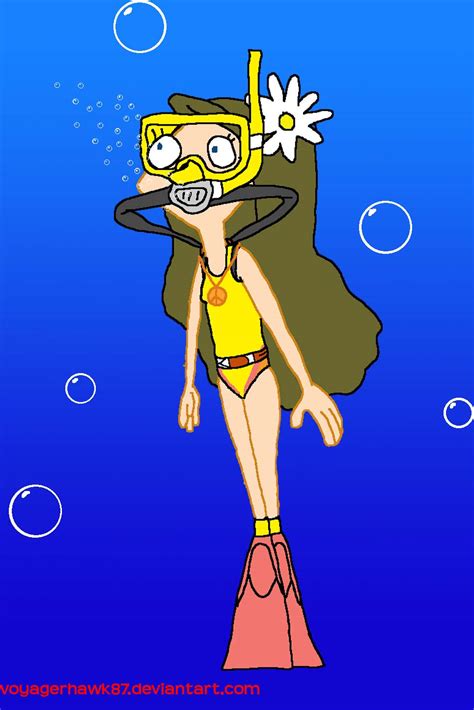 Scuba Jenny Phineas And Ferb By Voyagerhawk87 On Deviantart