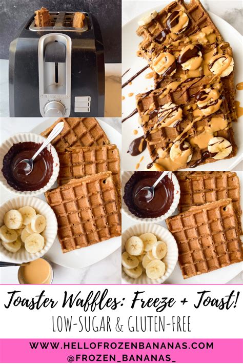 Maybe you would like to learn more about one of these? Toaster Waffles - hellofrozenbananas.com | Recipe in 2020 | Waffles, Frozen banana, Food