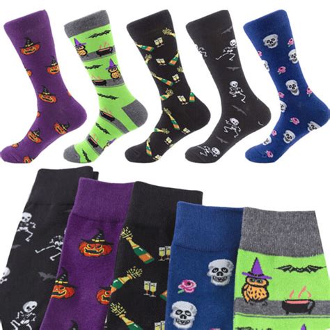 halloween pumpkin pattern knee high socks fashion high quality party cotton sock ebay