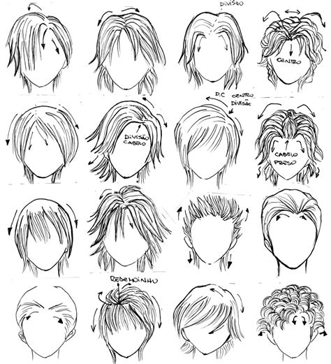 Here presented 50+ anime hair drawing images for free to download, print or share. How to Draw Manga (step 1) | animemenggila