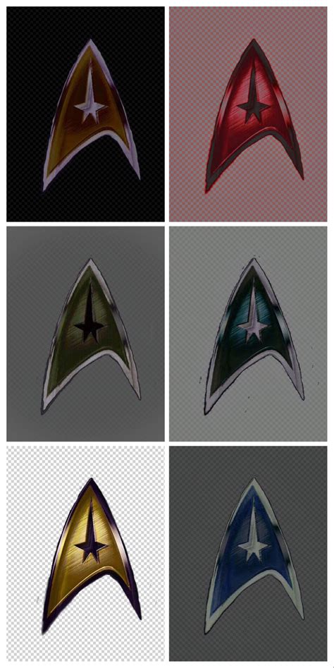 Starfleet Service Badges By Kal El4 On Deviantart