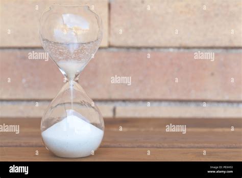 Hourglass Time Passing By Concept Stock Photo Alamy