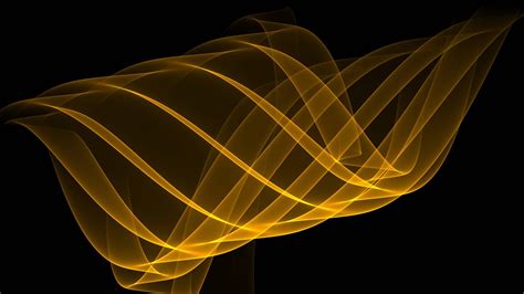 Yellow Swirl Wave Hd Abstract Wallpapers Hd Wallpapers