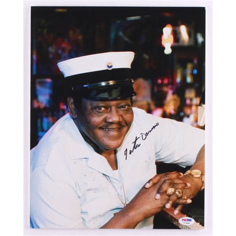 Check spelling or type a new query. Fats Domino Signed 11x14 Photo On Foam Board (PSA COA ...