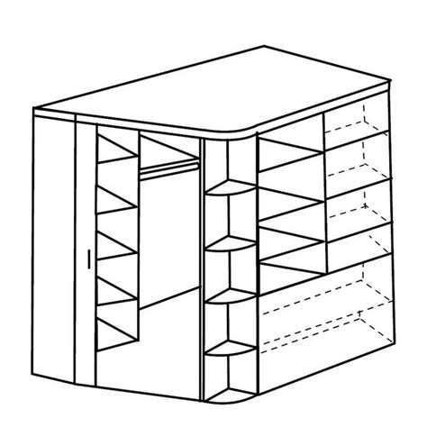 Wenn du zusätzlich zum eckkleiderschrank noch einen spiegel an der vorderseite anbaust, wirst du dein zimmer auch noch optisch vergrößern. Eckschrank Schenkelmaß
