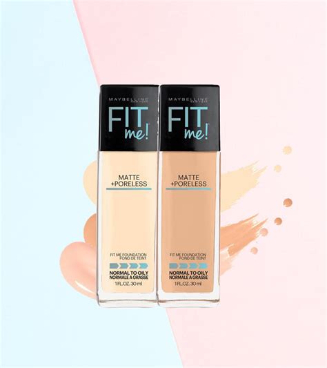 Maybelline Fit Me Matte And Poreless Foundation Review And Shades