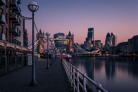 London England Tower Bridge Thames River Cityscape Urban Wallpaperhd