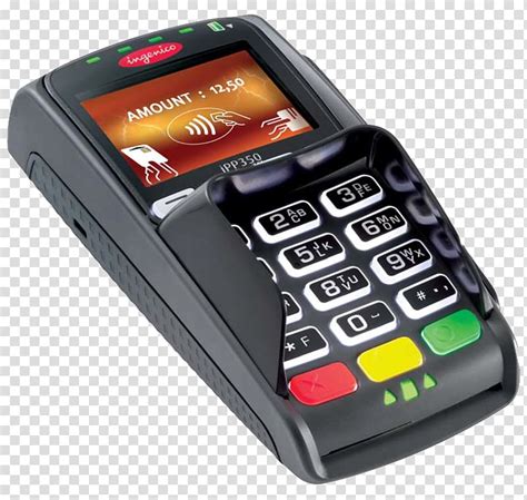Pin Pad Payment Terminal Ingenico Point Of Sale Emv Others Transparent