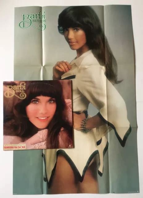 Barbi Benton Barbi Doll Playboy Records Promo Lp With Large Poster