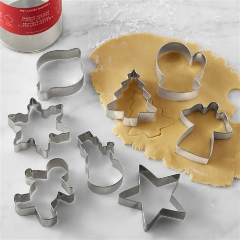 Festive Basic Cookie Cutter Set Set Of 8 Williams Sonoma Au