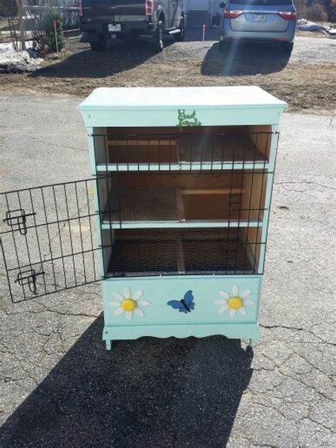 Rabbit hutch, raising rabbits, diy projects, sarah cuthill, no one wants to spend gobs of money on a simple rabbit shelter like a hutch and while it's great to go to the hardware store and buy supplies new, it isn't always possible. Rabbit hutch ideas made from repurposed furniture | The ...