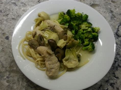 Romantic Chicken with Artichokes and Mushrooms - Robert Morrow