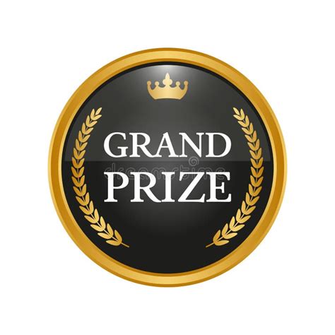 Grand Prize Gold Medal Stock Vector Illustration Of Logo 81183362