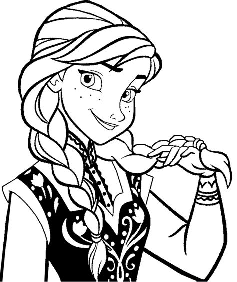 Elsa Free Printable Coloring Pages