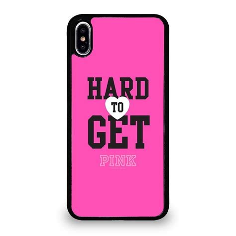 Victorias Secret Pink Hard To Get Iphone Xs Max Case Cover Case