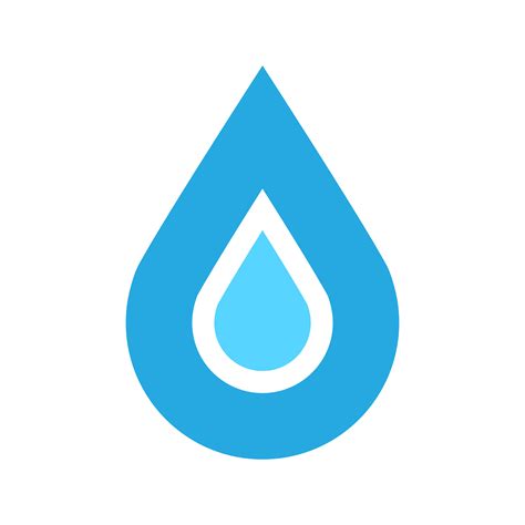 Water Drop Icon Free Vector Art 1685 Free Downloads