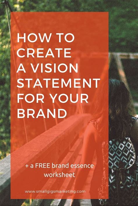 How To Create A Vision Statement For Your Brand Vision Statement