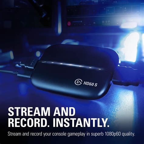 elgato hd60 s external capture card stream and record in 1080p60 with ultra low latency on ps5