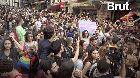 VIDEO Malgré linterdiction des autorités la Gay Pride a bien eu lieu
