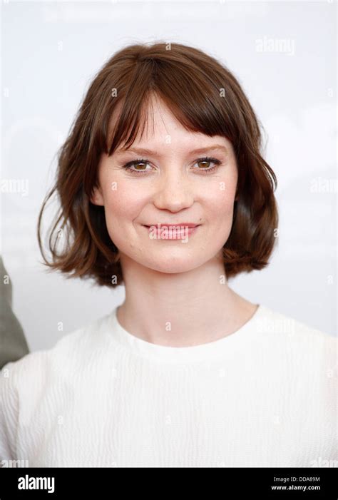 Mia Wasikowska Tracks Photocall 70th Venice Film Festival Lido Venice