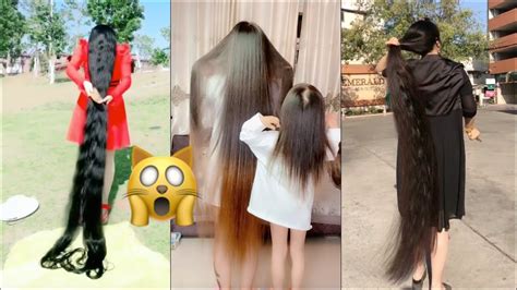 The Longest Hair Around The World！！！ Youtube