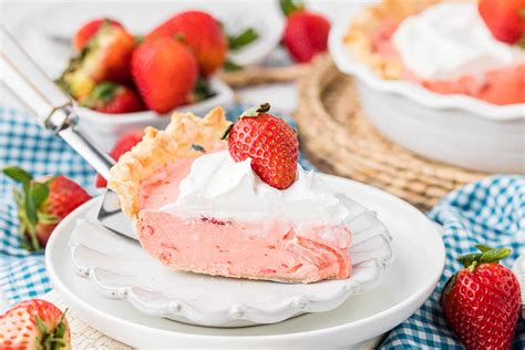 Strawberry Cream Pie Recipe Simply Stacie
