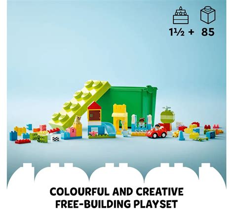Lego Duplo Classic Deluxe Brick Box 10914 Building Toy 85 Pieces 18m