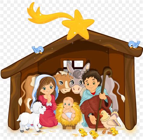Images Of Nativity Scene Free Printable Religious Christmas Clipart