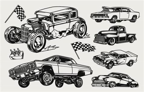 Lowrider Trucks Pic Illustrations Royalty Free Vector Graphics And Clip