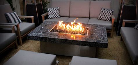 Natural Gas Outdoor Fireplace Modern Fire Pit