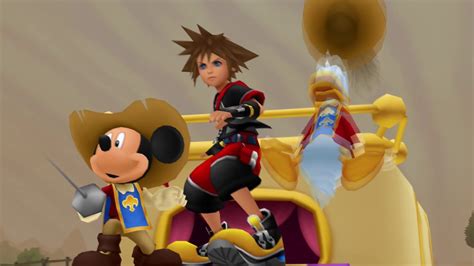 Kingdom Hearts 3d Dream Drop Distance Pt 16 Country Of The Musketeers Sora 1 2 Youtube