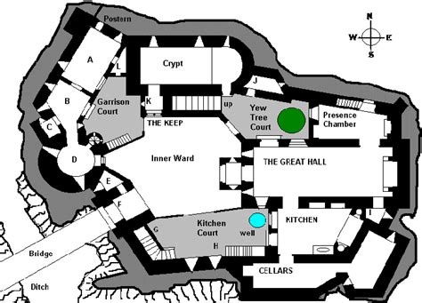 I also have the floor plans of a real castle. Castle Layouts Gallery
