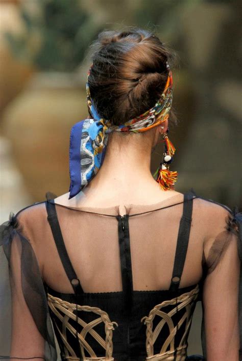 Must Have Hair Accessory Dolce And Gabbana Ss13 Hair Romance