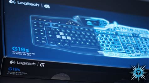 Logitech G19s Gaming Keyboard Unboxing And Overview Youtube