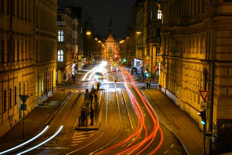 Hintergrundbilder Strassenlicht Stadt Straße Stadtbild Nacht