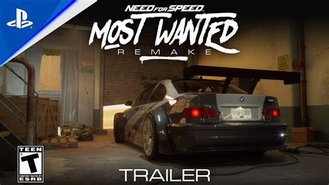 Need For Speed Most Wanted Remake Reveal Trailer YouTube