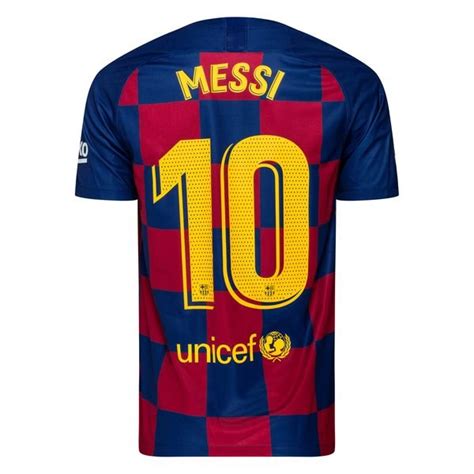 Fc Barcelone Maillot Domicile 201920 Messi 10 Unisportstorefr