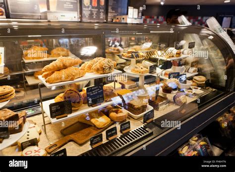 Starbucks pastry display case - USA Stock Photo: 96646249 - Alamy
